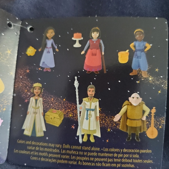 : 10 sealed Disney’s Wish Star Reveals Mini Doll Surprise, Keychain Compact - Picture 6 of 12